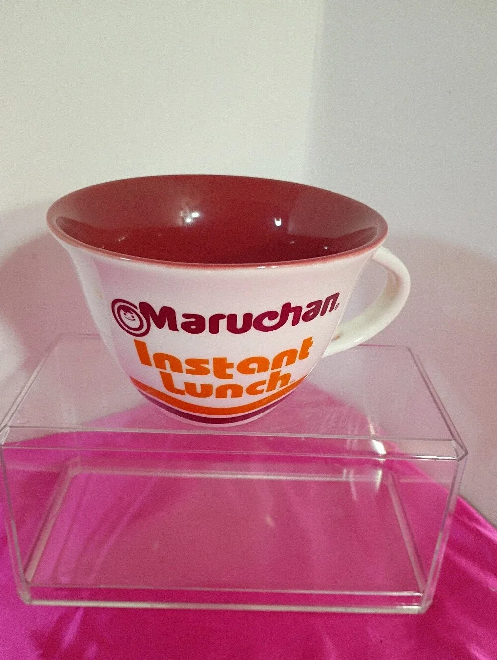 Maruchan Ramen Noodle Soup Mug Instant Lunch by MAD Engine 24oz No Spoon